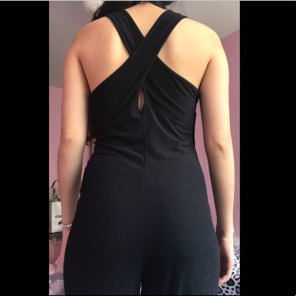 Fashion Nova Criss Cross Jumpsuit with Ties - Picture 6 of 6